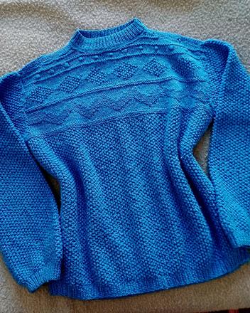 Pletený svetrík, m