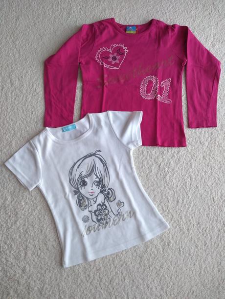 2 x tričko, topolino,122