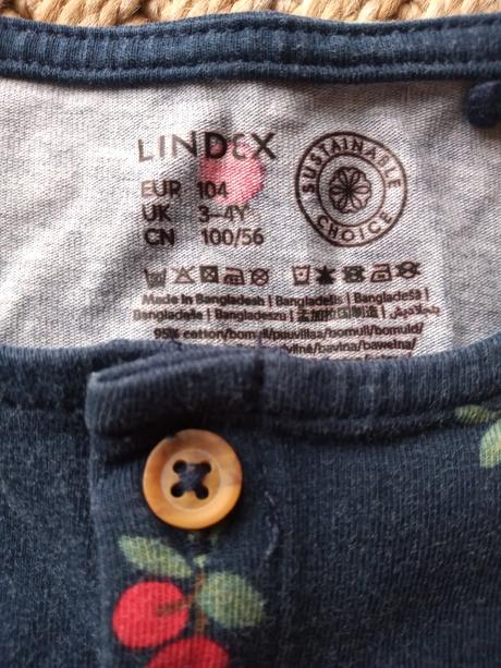 Čerešňové šaty lindex, lindex,104