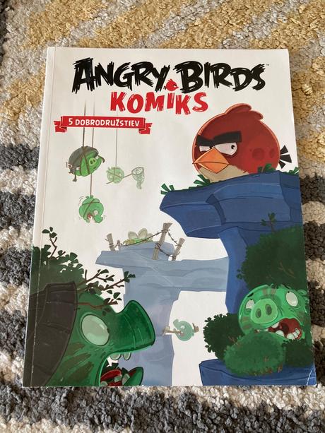 Komiks angry birds 5 dobrodružstiev,