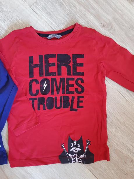 Tricka vhodne do skolky 4 ks + 1gratis, japitex,98