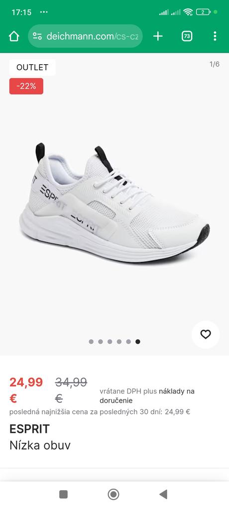 Tenisky esprit, esprit,33