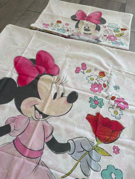 Obliečky do postieľky minnie, šírka (cm): 80,dĺžka (cm): 130