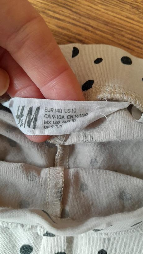 Leginky, h&m,140