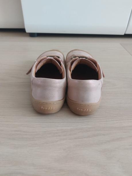 Celoročné barefoot kožené topánky froddo pink, froddo,35
