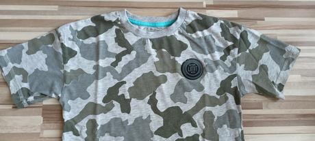 Sada tepláky + tričko s krátkym rukávom, h&m,140