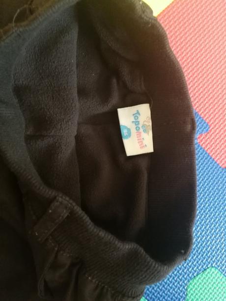 Vyteplene chlapcenske nohavice, topomini,86