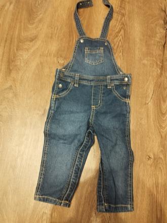 Rifľové nohavice zn. tchibo v. 74/80, tchibo,74