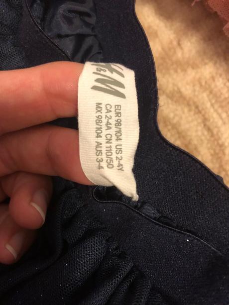 Tylove sukne "tutu", h&m,98