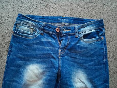 Dámske rifle veľ. l, denim,l