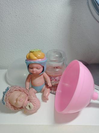 2ks realistické bábätka v mega lízatku,