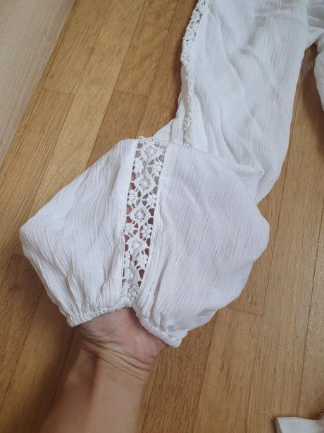 Biely letný overal, amisu,34