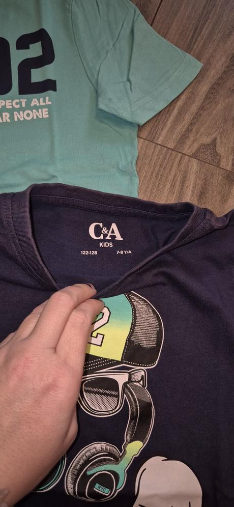 2balenie tričká, c&a,122