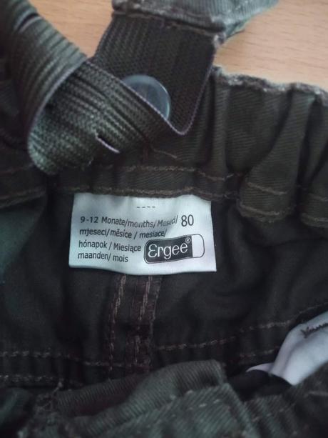 Detské nohavice, ergee,80