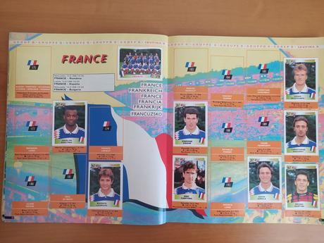 Samolepkový album europa 96, 