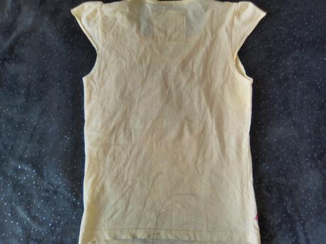 Detské žlté  tričko č. 122, kik,122