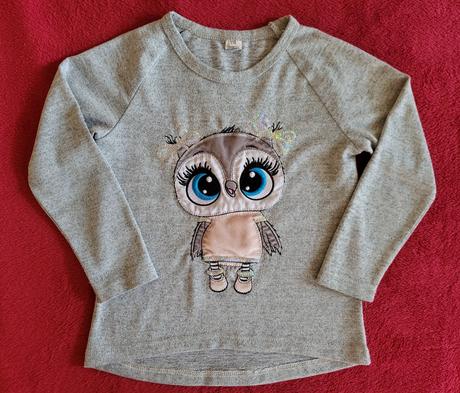 Tričko sovička, japitex,116
