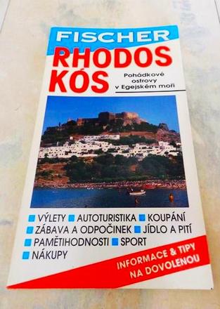 Bedeker s mapou rhodos/kos, 