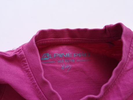 Ružové tričko alpine pro, alpine pro,92