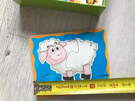 Puzzle so zvieratkami,