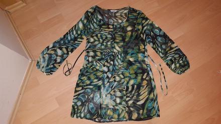 Priehľadné šaty/tunika, m&co,38