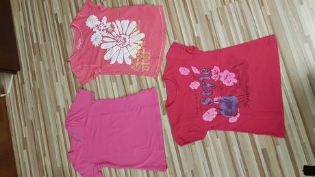 Dievčenské tričká 140-3 kusy, pepperts,140