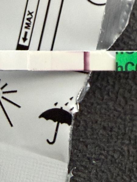 Je to duch na tehotenskom teste?