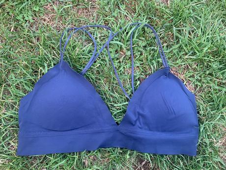 Športová bezšvovej podprsenka s krizenim, l