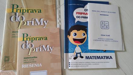 Knihy na prípravu matematika na 8.ročné gymnázium,