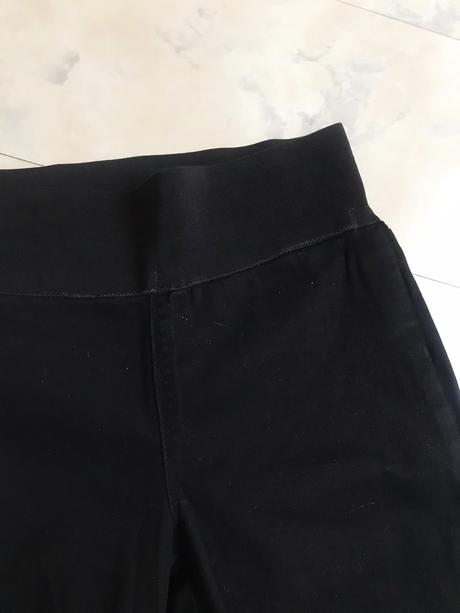 Pevné jeggíny na vysokú gumu, m