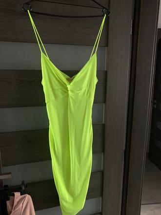 Šaty neónové ola voga, m