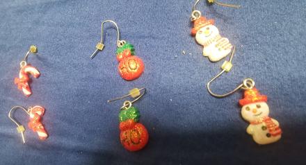 Náušnice vianočné, 