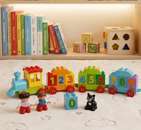 Lego duplo10847 vláčik s číslami, 