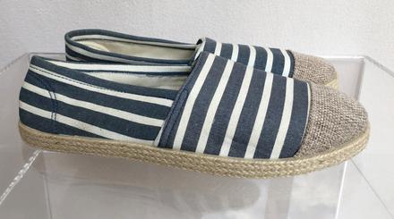 Plátené espadrilky, 38