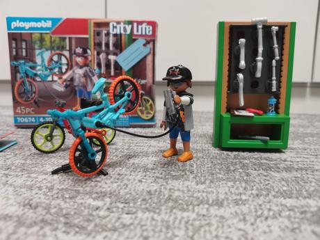 Playmobil 70674 - servis elektrobicyklov,