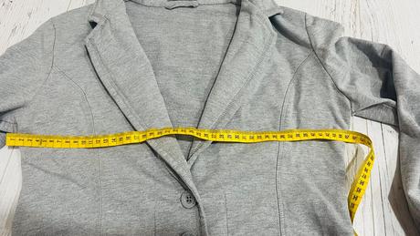 Sivé teplakove sako l, terranova,l