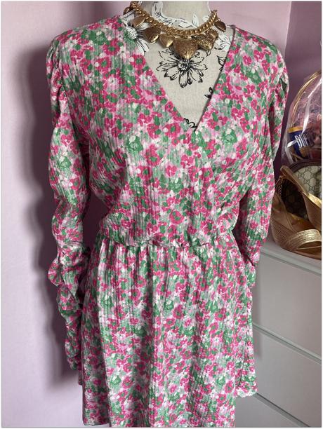 Mini šaty s kvetinovým vzorom, reserved,m