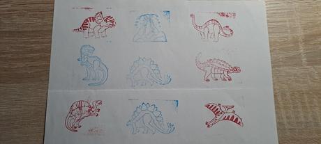 Súprava pečiatok/razítok melissa & doug (dinosaury,