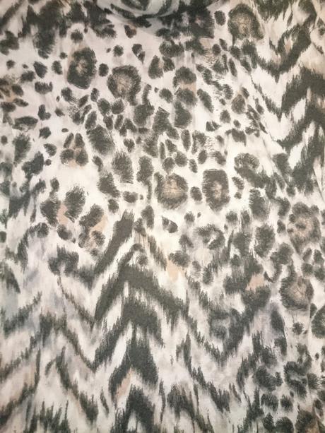 Teply rolak s tigrim vzorom, f&f,xs