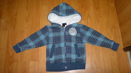 Zateplena mikina, h&m,86