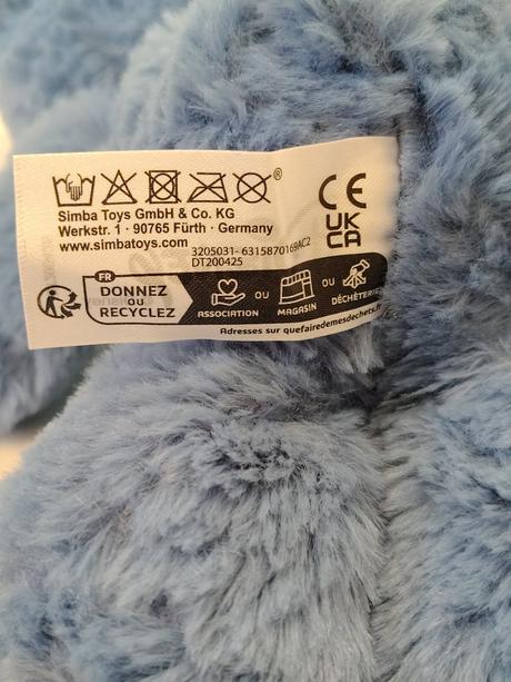 Zberateľský plyšák stitch, simba/disney 33 cm,