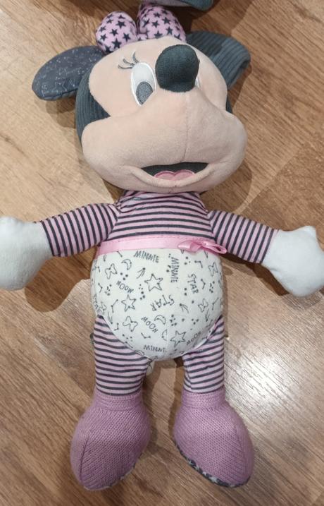 Baby minnie plyšový svietiaci uspávačik, 