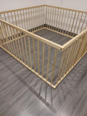 Drevená ohrádka pre deti, šírka (cm): 150,dĺžka (cm): 150