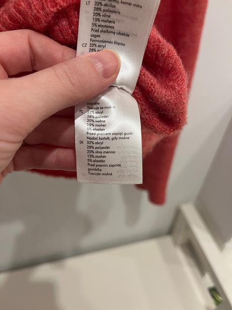 Vlnený kardigán, lindex,s