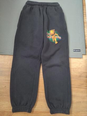 Tepláky čierne lev 116, 116