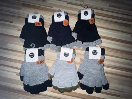 Prstove cele + tristvrtove rukavice, 140 / 146 / 152