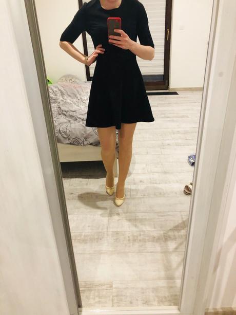 Áčkové čierne šaty topshop, topshop,34