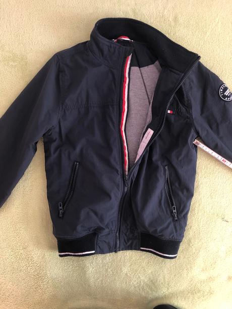 Prechodna teplejsia bunda, h&m,146