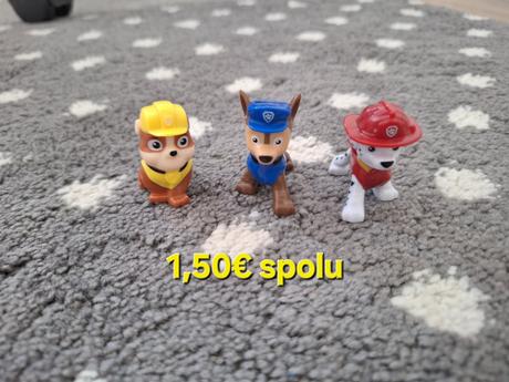 Figurky rozne labkova patrola - paw patrol, 