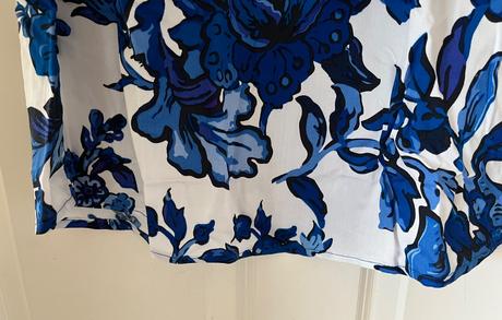 Nový modro - biely top, esmara, s/36, esmara,s